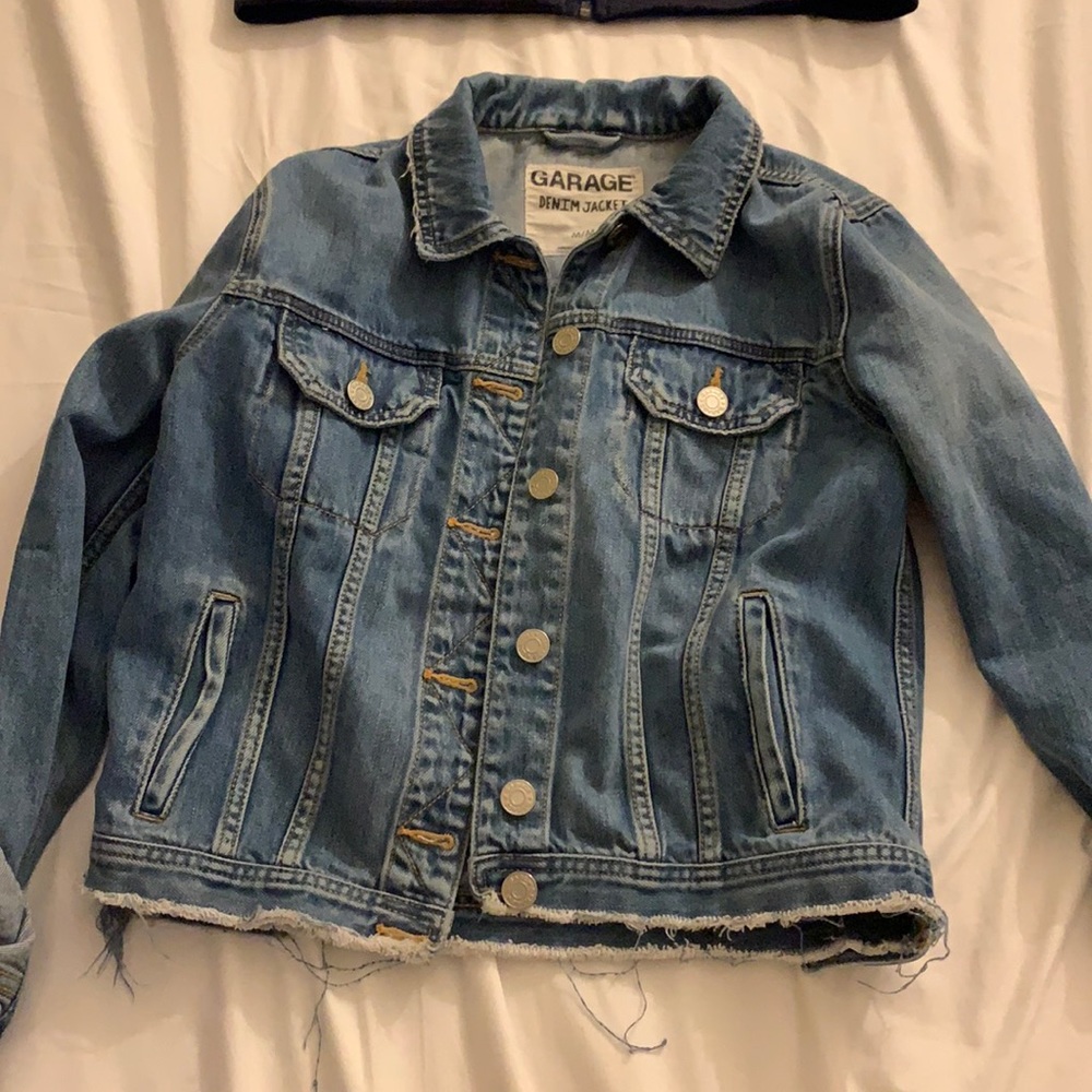 Distressed Jean Jacket